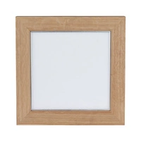 Vivica Square Ceiling Lamp 1xLED Integrated 32W Oiled Oak/White/Remote Cn/atrol 2088515