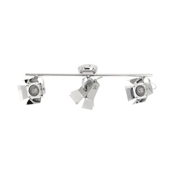 Photo Ceiling Lamp Incl. 3xGU10 LED 5W Chrome Metal 2584328