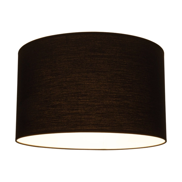 Lampshade Cylinder E27 H30 Black Fabric A0069