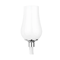 Lutecja Wall lamp 1xE14 Max.40W White/Transparent/Chrome 9150102