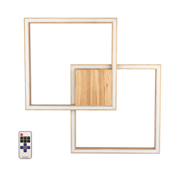 Ramme Ceiling Lamp 1xLED 24V Integrated, 48W Oiled Oak/Remote Control