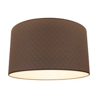 Lampshade Cylinder E27 H30 Khaki Fabric A0959