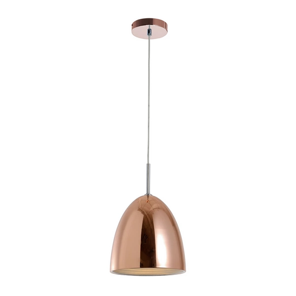 Mads Pendant Lamp 1xE27 Max.60W Copper Metal/Transparent PVC Cable