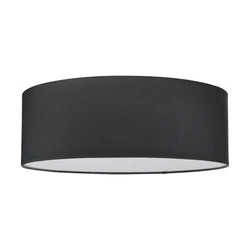 Josefina Ceiling Lamp 3xE27 Max.25W White Metal/Anthracite Fabric Shade 4783812