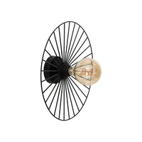 Antonella Wall lamp 1xE27 Max.25W Black 289149104