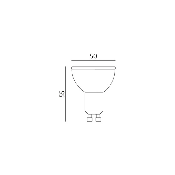 Żarówka LED GU10 9W neutralna 4000K PREMIUM