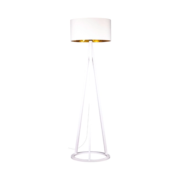 Victoria Floor Lamp 1xE27 Max.60W White/White-Golden/White 6431802