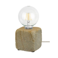 Sandy Table Lamp 1xE27 Max.25W Sandstone/Transparent 7090039