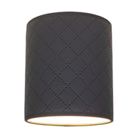 Lampshade Cylinder E27 H20 Anthracite Fabric A0981