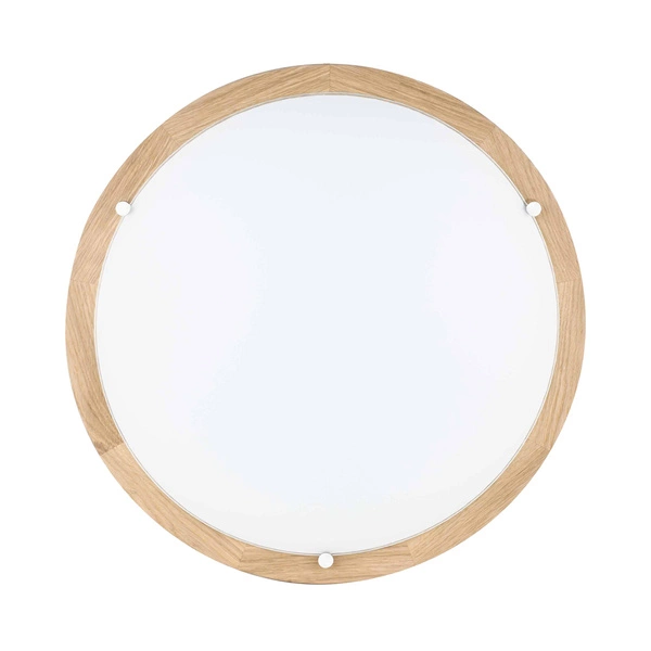 Frida Ceiling Lamp 2xE27 Max.40W Oiled Oak/White 4753474