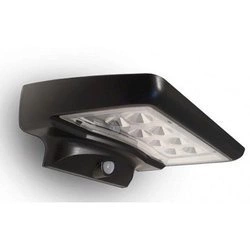 TIGRE solar wall lamp black