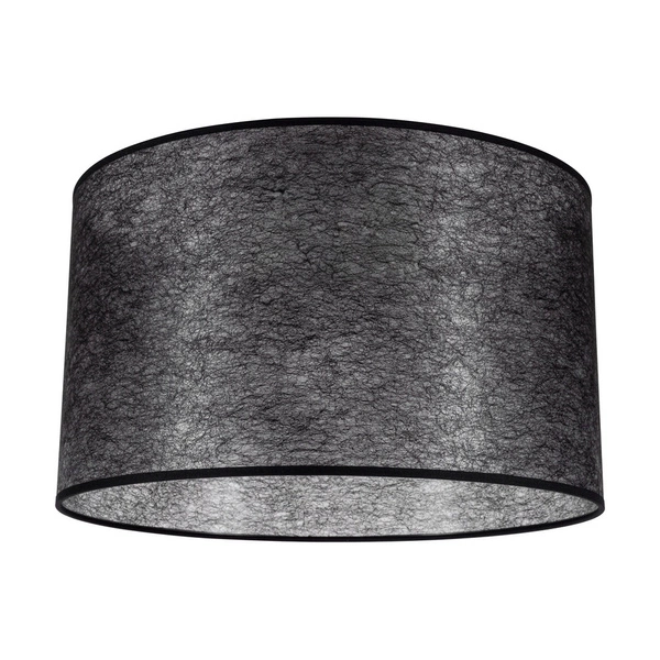 Lampshade Cylinder E27 H30 Black Synthetic Fabric A1326