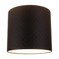 Lampshade Cylinder E27 H0 Black Fabric A0932