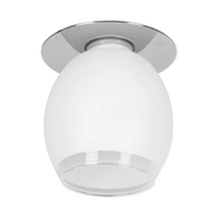 Cristaldream Ceiling Lamp Incl. 1xG9 Max.28W Chrome Metal/White Glass/Transparent Glass 5191001
