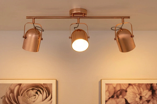 Inga Ceiling Lamp 3xE27 Max.60W Copper Metal 2741313