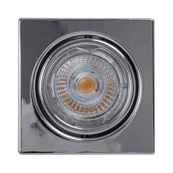 Ledsdream Square Lampa Sufitowa Incl.1xLED GU10 5W Chrom