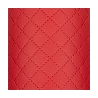 Lampshade Cylinder E27 H20 Red Fabric A0973