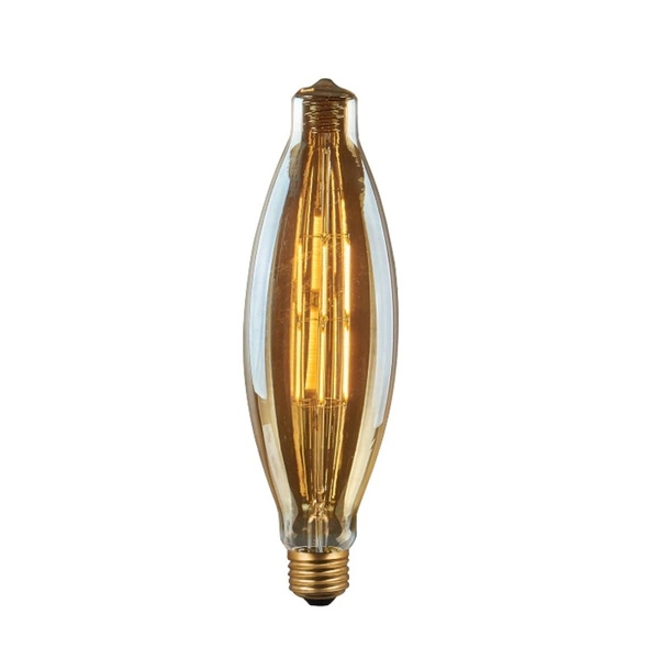 Retro LED filament lamp bulb E27 8W 2200K warm