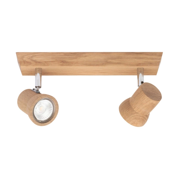 Venla Ceiling Lamp Incl. 2xLED GU10 5W Oiled Oak 2434274