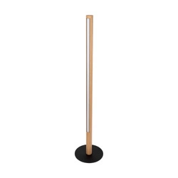 Conor Floor Lamp 1xLED, 24V Int. 32W Black/Oiled Oak with Touch Dimmer 6017401100000