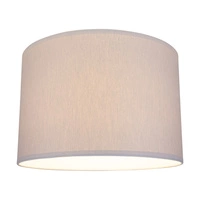 Lampshade Cylinder E27 H30 Gray ECO Fabric A0302