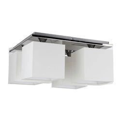 Rivoli Ceiling Lamp 4xE27 Max.25W Chrome/White 8582428_SL