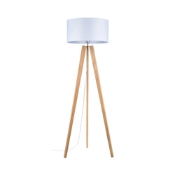 Lotta Floor Lamp 1xE27 Max.60W Oiled Oak/Transparent PVC/White 74301074