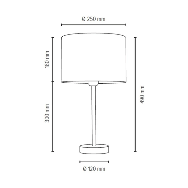 Scarlett Table Lamp 1xE27 Max.40W Satin Metal/Transparent PVC Cable/Green Velvet Shade 7754027
