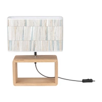 Malo Table Lamp 1xE27 Max.25W Oiled Oak/Anthracite/Multicolor 7727174