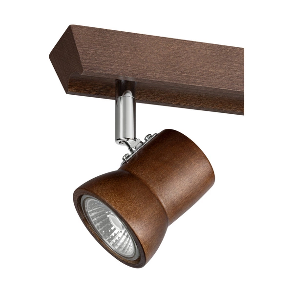 Venla Ceiling Lamp Incl. 2xLED GU10 5W Walnut Beech Wood 2434276