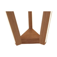 Leif Pendant Lamp ''In'' 3xLED 24V Integrated 1890lm 3000K 20,5W Oiled Oak/Transparent PVC Cable 1509274