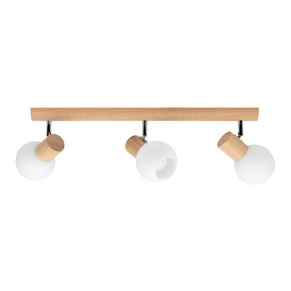 Karin Ceiling Lamp 3xE14 Max.40W Oiled Oak/White 2231374