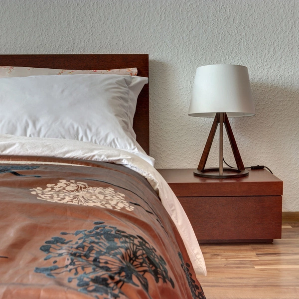 Konan Table Lamp 1xE27 Max.25W Walnut/Black/White 6511976