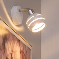 Selma Wall Lamp 1xG9 Max.28W Chrome Metal/White Metal 2745102