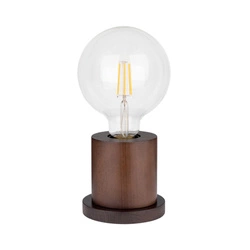 Tasse Table Lamp 1xE27 Max.25W Walnut/Black PVC 7392176