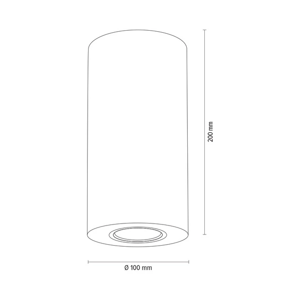 Wooddream Round Wall Lamp 2xGU10 Max.6W Birch Wood 2081260