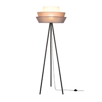 Amar Lampa Podłogowa 1xE27 Max.40W Czarny/Grafitowy-Różowy-Biały 12660104