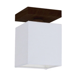 Inger Lampa Sufitowa 1xE27 Max.25W Orzech/Biały 2284176