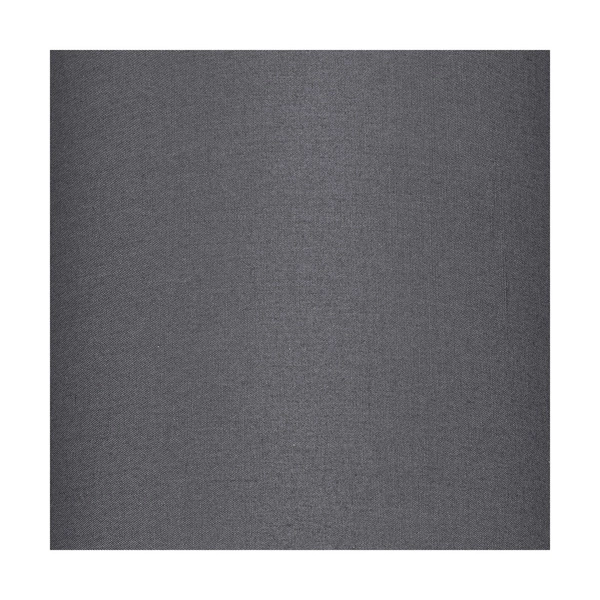Lampshade Cylinder E27 H25 Graphite Fabric A0569