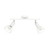 Lampa Sufitowa Megan 2xE14 Max.40W Biały Metal 2743202