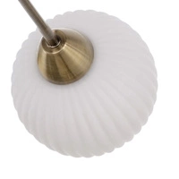 Pavia Ceiling Lamp 3xE27 Max.60W Patina Metal/White Glass 8270311