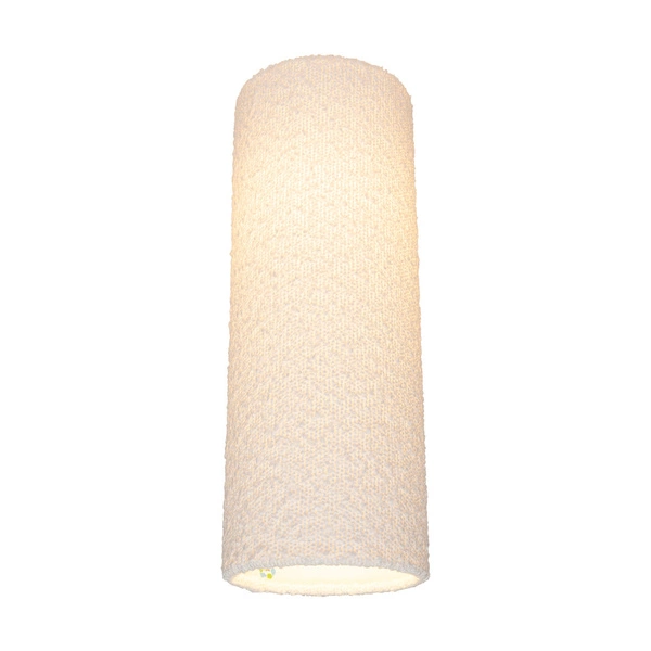Lapshade Cylinder E27 H30 White PET A0789