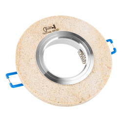 Vitar Round Downlight 1xLED GU10 Max.6W Sandstone