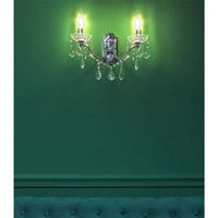 Odessa Wall lamp 2xE14 Max.40W Chrome/Transparent 5090218