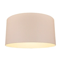 Lampa podłogowa Leila 1xE27 maks. 60W chromowany metal/przezroczysty kabel PVC/wielokolorowy papier + klosz z PCV z wzorem w kropki 6654028