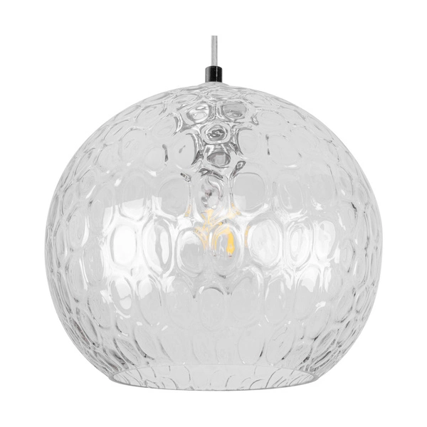 Universe Pendant Lamp 1xE27 Max.60W Chrome Metal/Transparent PVC/Transparent Glass 9722100