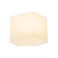 Space Wall Lamp 1xLED Integrated 420lm 3000K 6,5W White Metal/White Glass 1120112