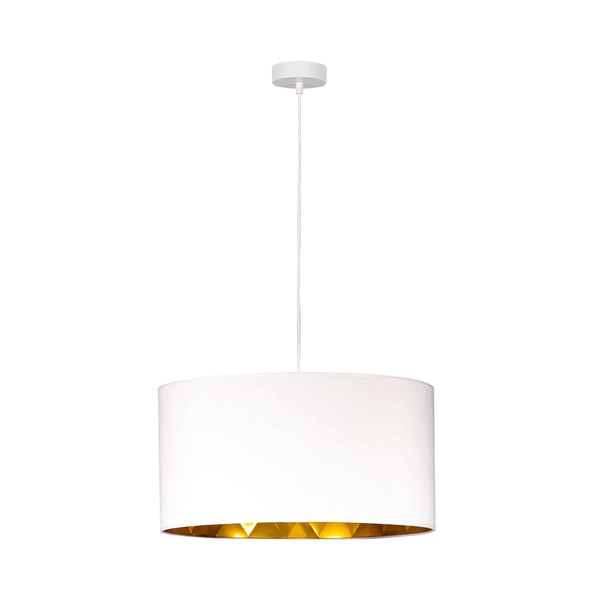 Victoria Pendant Lamp 1xE27 Max.60W White/White-Golden/White 1421802