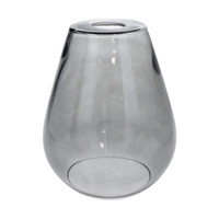 Lampa Wisząca Kigali 1xE27 Max.60W Dąb Olejowany/Czarny Metal/Czarny Kabel PCV/Szkło Dymne 5500063