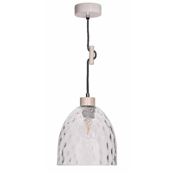 Lampa wisząca AURA przeźroczysta 30cm 1458132